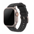 Ridge Rubber Band - For Apple Watch ULTRA - Black
