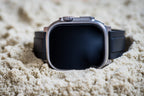 Ridge Rubber Band - For Apple Watch ULTRA - Black