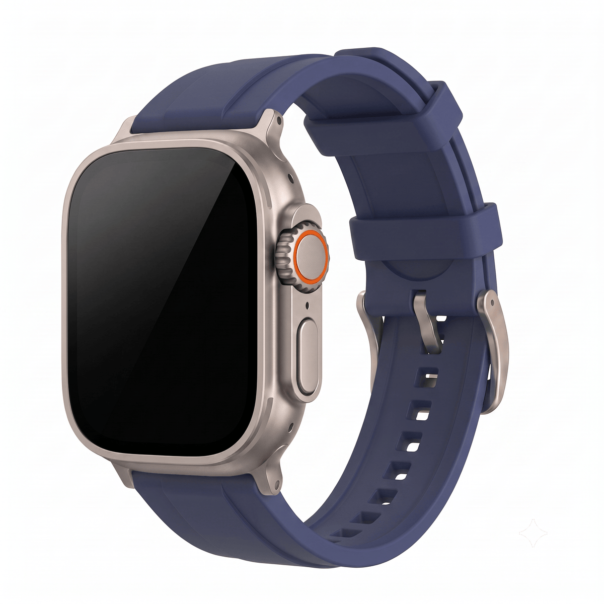 Ridge Rubber Band - For Apple Watch ULTRA - Blue