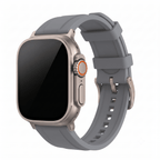 Ridge Rubber Band - For Apple Watch ULTRA - Gray