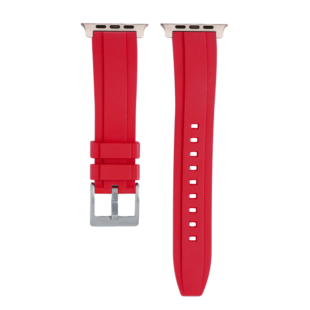 Ridge Rubber Band - For Apple Watch ULTRA - Red