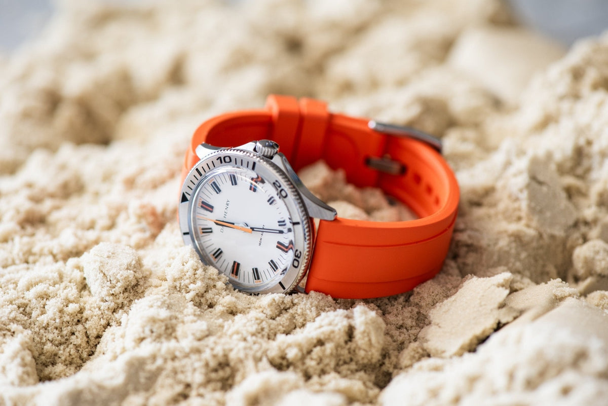Ridge Rubber - Orange