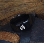 Vikings Valknut Stainless Steel Ring