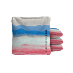 Rippling Stripes Red Blue NXT Dri-Tek Cornhole Bags