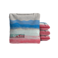 Rippling Stripes Red Blue NXT Dri-Tek Cornhole Bags