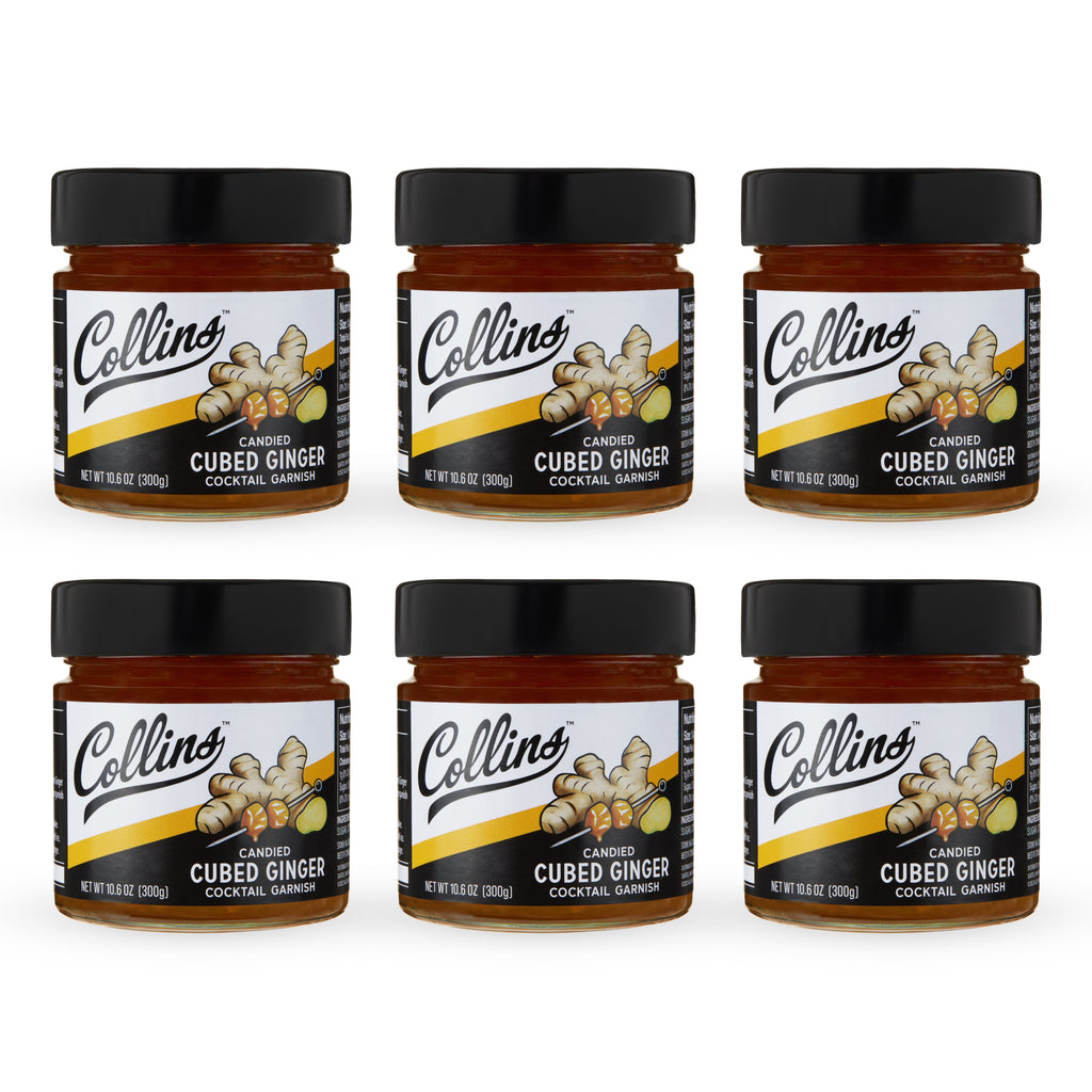 Candied Stem Ginger in Syrup 10.6 oz , Set of 6