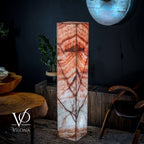 Rosa Onyx Floor Lamp - Medium - 51.5"H x 10"W - Square - #6