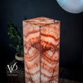 Rosa Onyx Floor Lamp - Medium - 51.5"H x 10"W - Square - #6