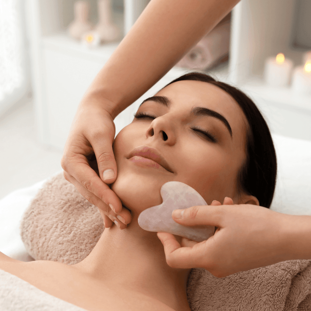 ROSE QUARTZ GUA SHA BOARD