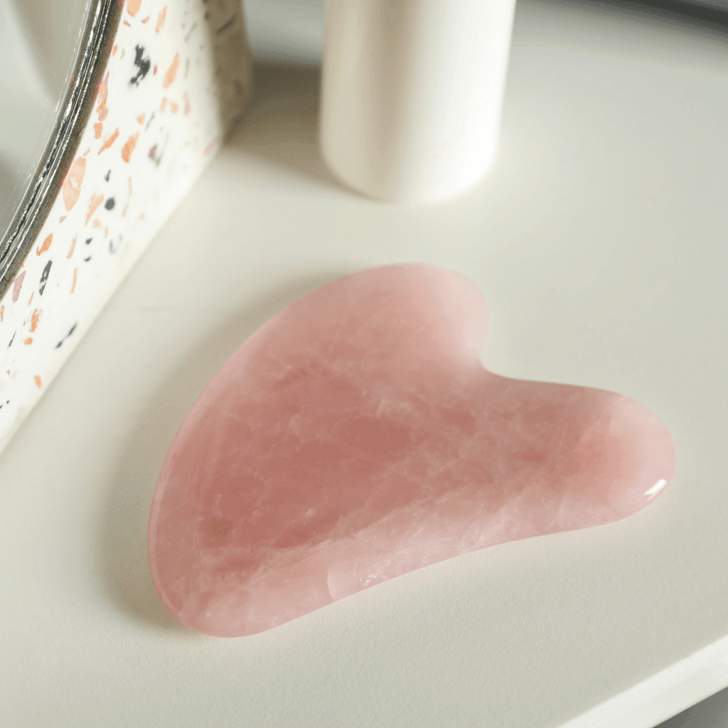 ROSE QUARTZ GUA SHA BOARD