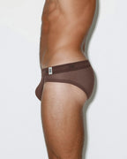 Rough Knit Sport Brief Dutch Cocoa