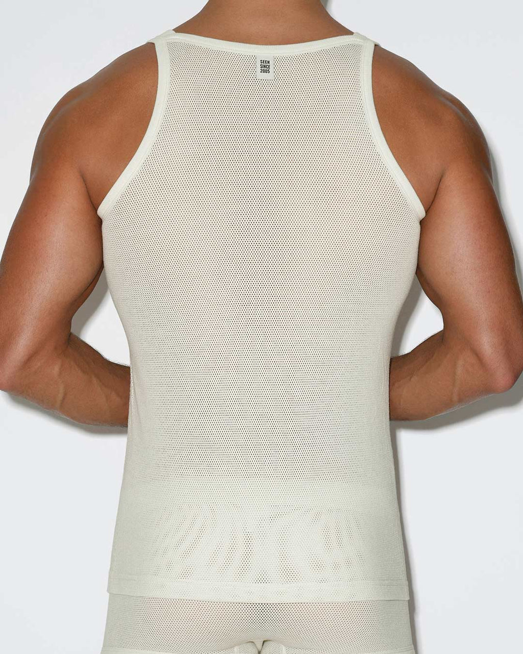 Rough Knit Tank Bone