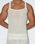 Rough Knit Tank Bone