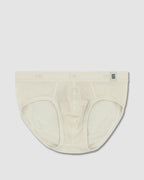Rough Knit Mid Rise Brief Bone