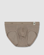 Rough Knit Mid Rise Brief Sardinia Tan