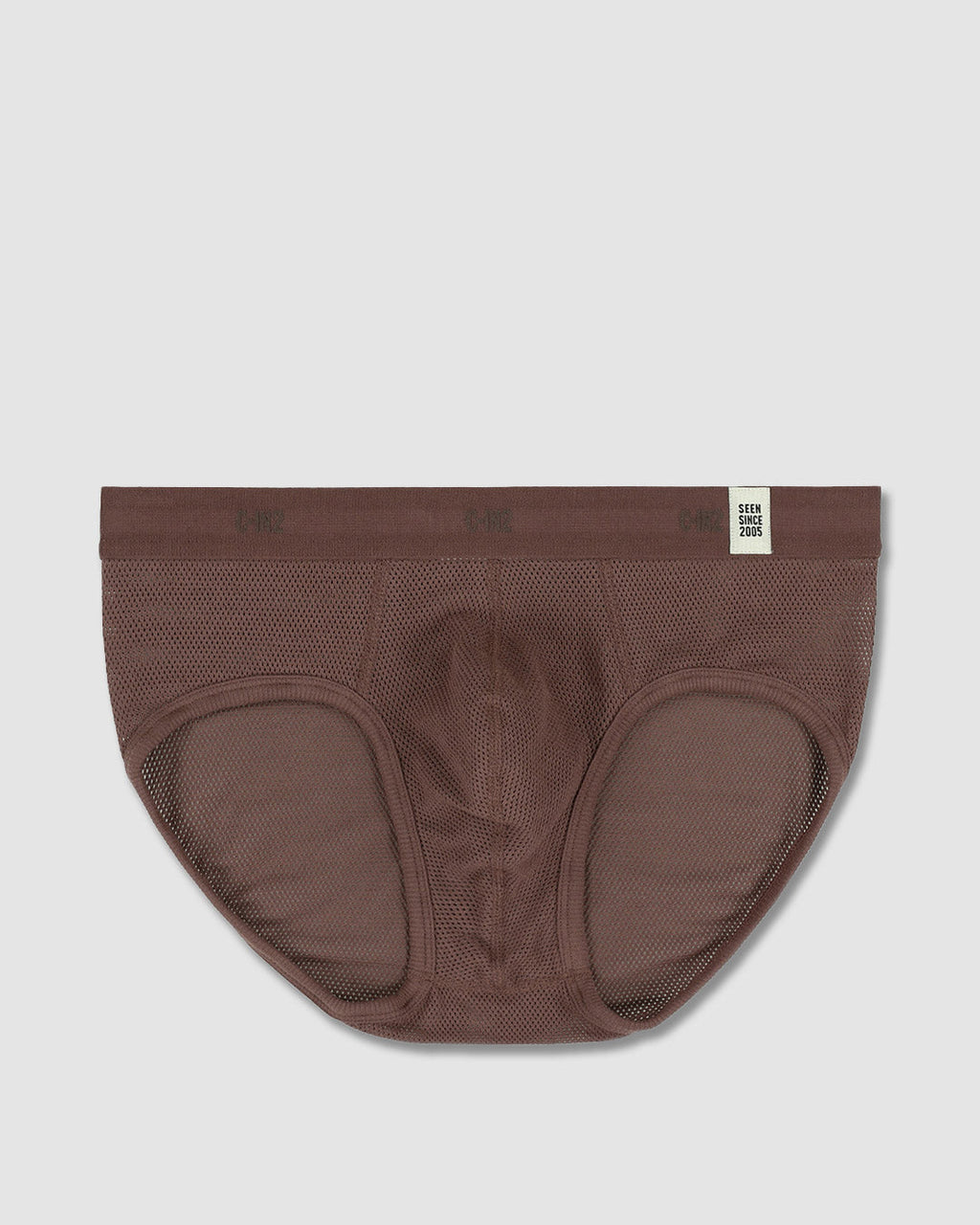 Rough Knit Mid Rise Brief Dutch Cocoa