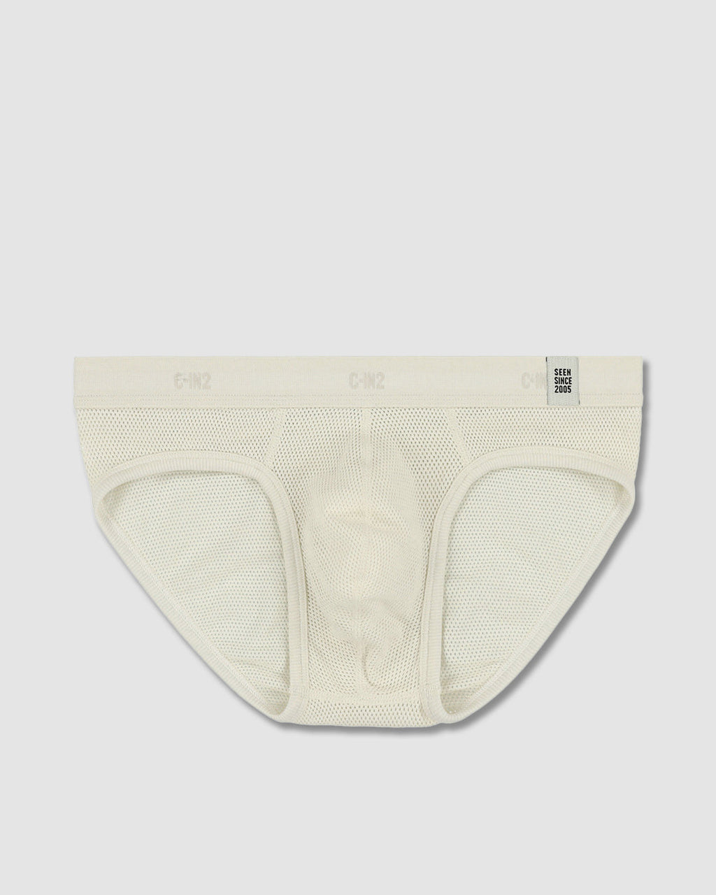 Rough Knit Low Rise Brief Bone