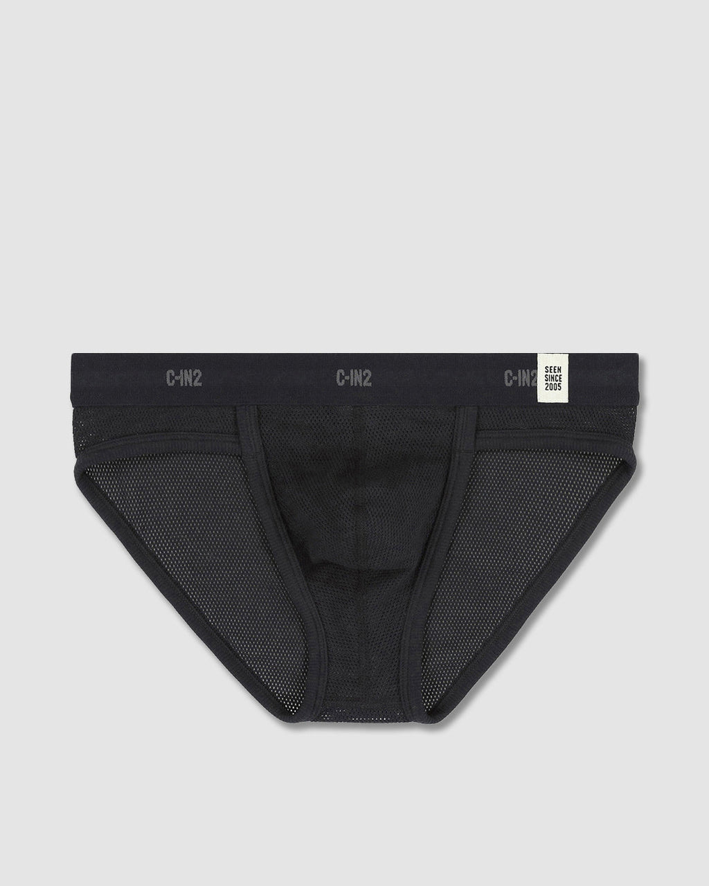 Rough Knit Sport Brief Black
