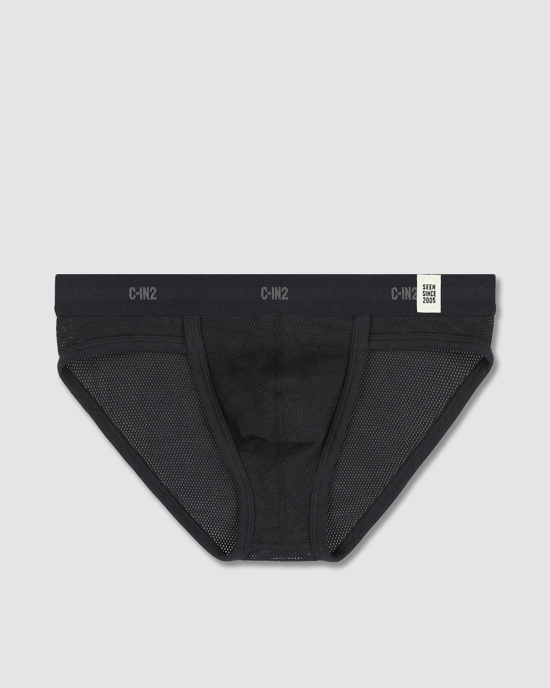 Rough Knit Sport Brief Black