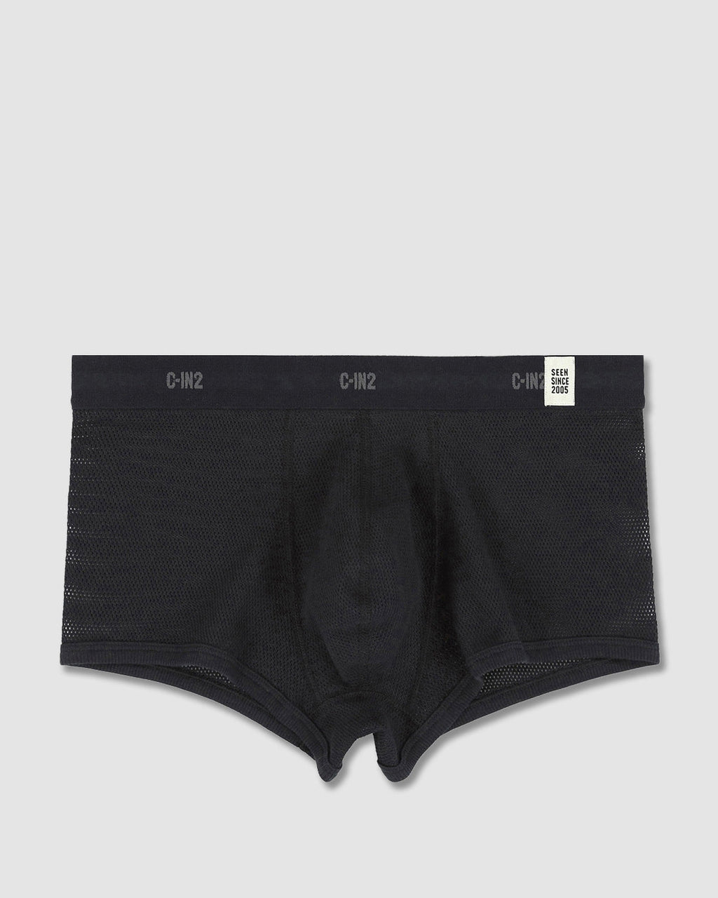 Rough Knit Trunk Black