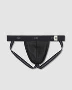 Rough Knit Jock Black