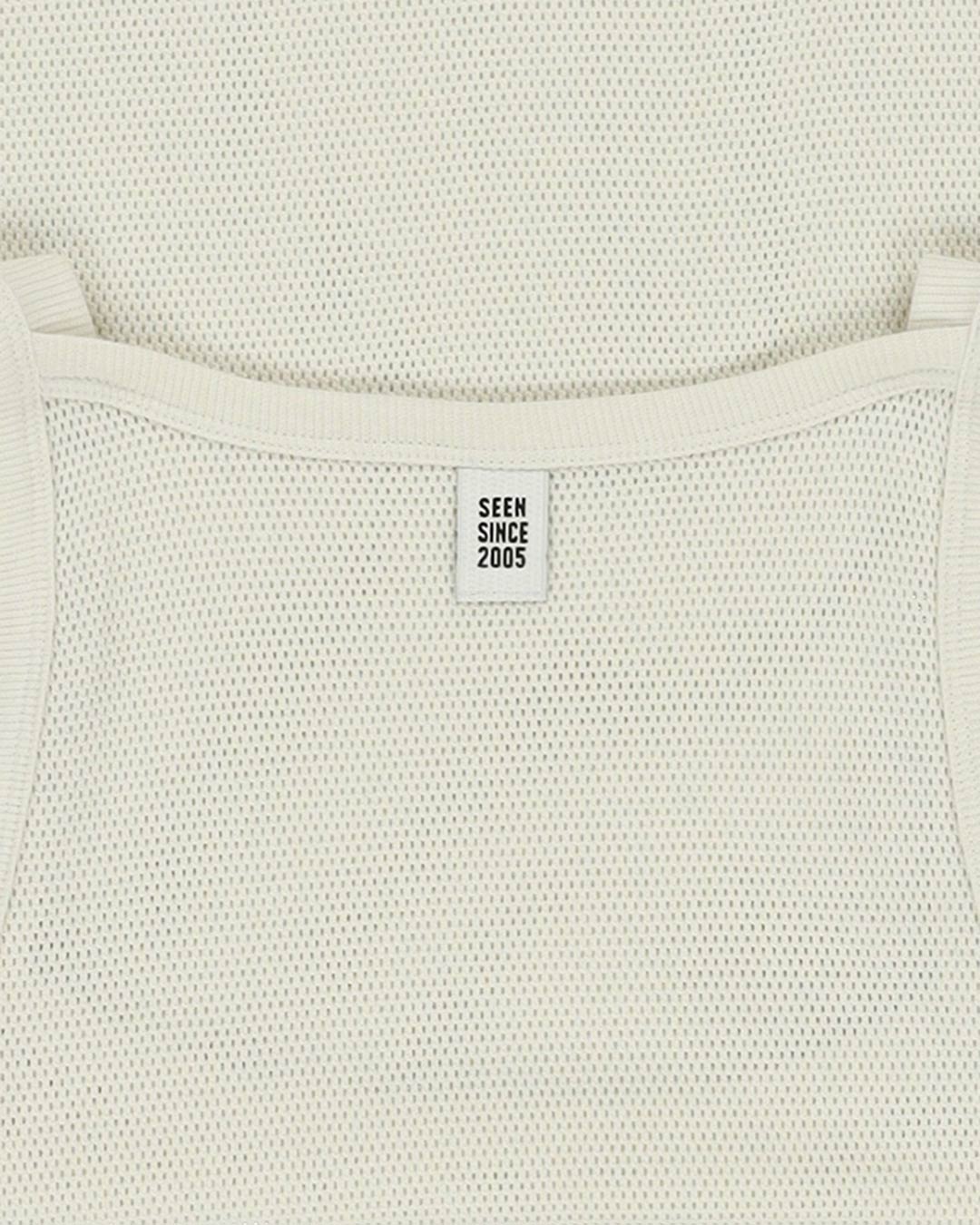 Rough Knit Tank Bone