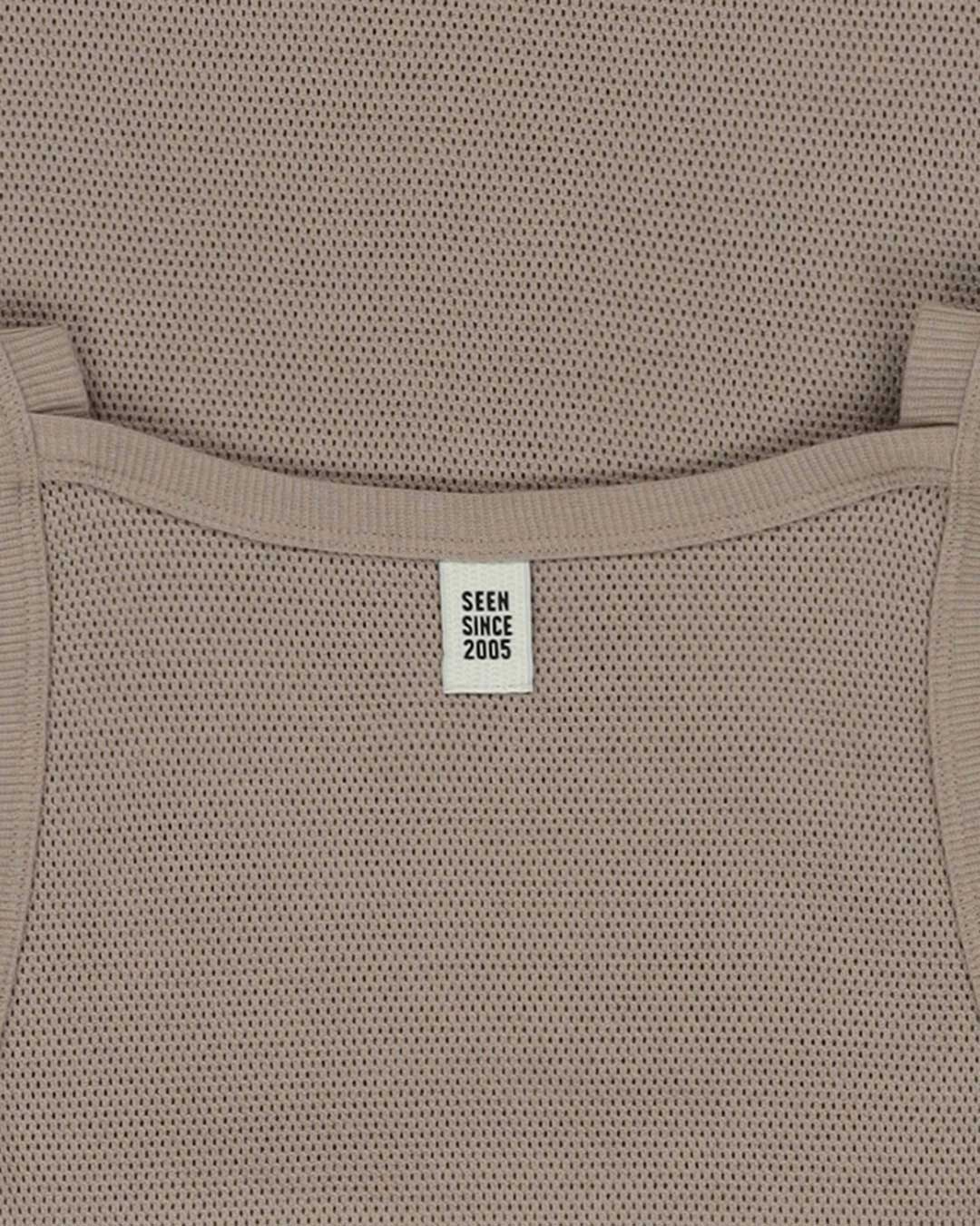 Rough Knit Tank Sardinia Tan