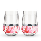 Wine FREEZE™ XL in Pink Camo, Set of 2