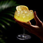 Raye Angled Crystal Coupe Glasses Set of 4