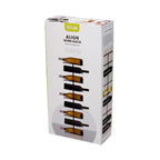 Align Wall-Mounted 9-Bottle Wine Rack