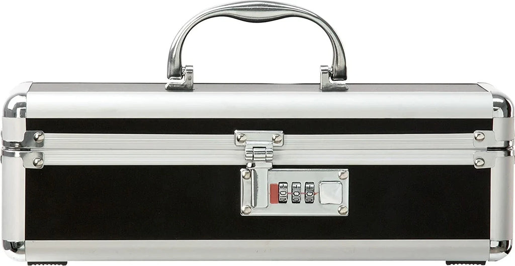 The Toy Chest Lockable Vibrator Case Medium Black