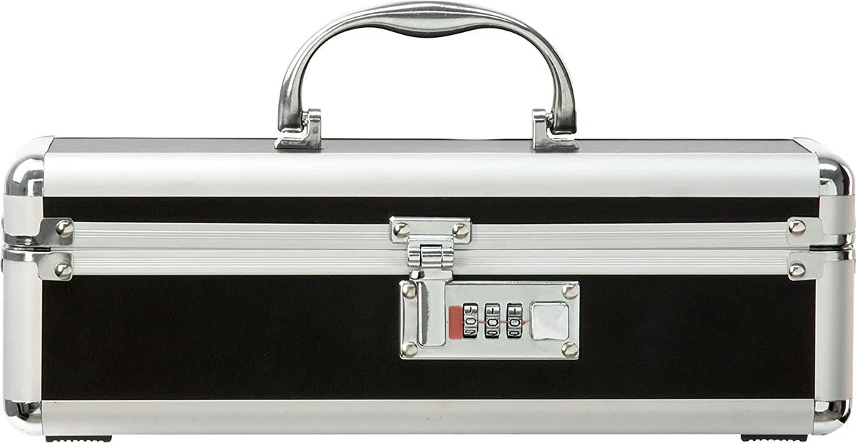 The Toy Chest Lockable Vibrator Case Medium Black