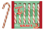 GRAVY Flavored Candy Canes - Bizarre Savory Goodness! Gag Joke - Archie McPhee