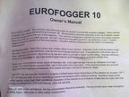 Eurofogger 10 High Power Portable Fog Generator Machine by TPR 120V