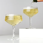 Admiral Crystal Coupe Glasses