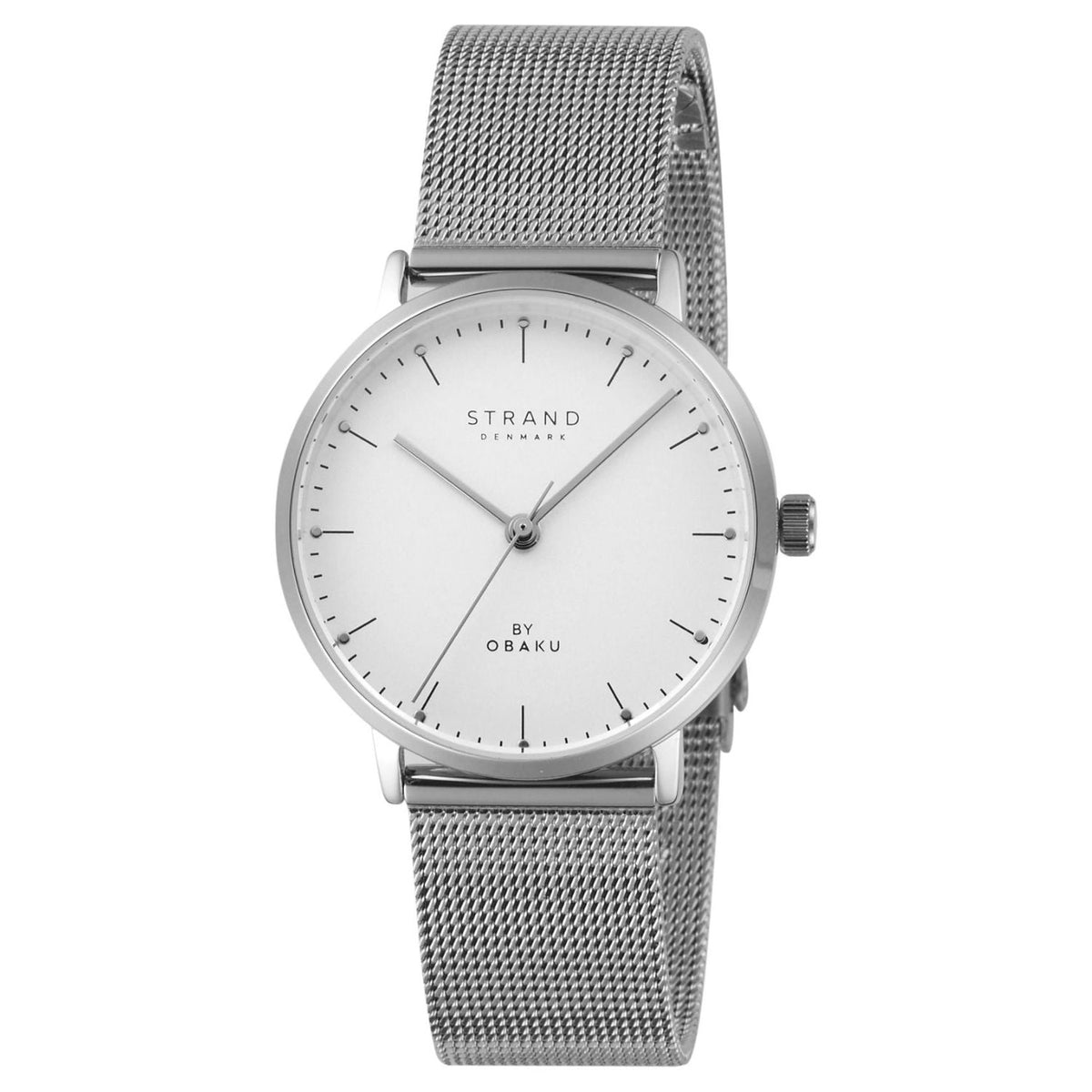 Obaku Women's Gonone White Dial Watch - S725LXCIMC-DG