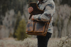 Buffalo Leather Messenger