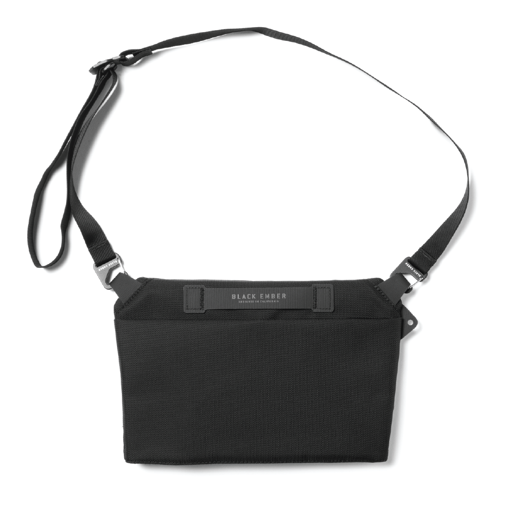 SACOCHE_01 CORDURA® RN66 VELOCITY - JET BLACK