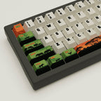 Safari Design Keycaps and Mechanical Keyboard