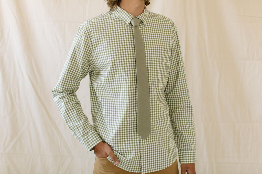 Sage - Men's Tie