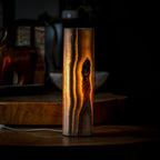 Sahara Onyx Lamp (Cylinder Table Lamp #15)