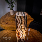 Sahara Onyx Lamp (Cylinder Table Lamp #24)