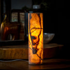 Sahara Onyx Lamp (Cylinder Table Lamp #6)