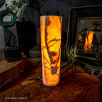 Sahara Onyx Lamp (Cylinder Table Lamp #6)