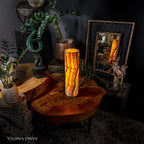 Sahara Onyx Lamp (Cylinder Table Lamp #6)