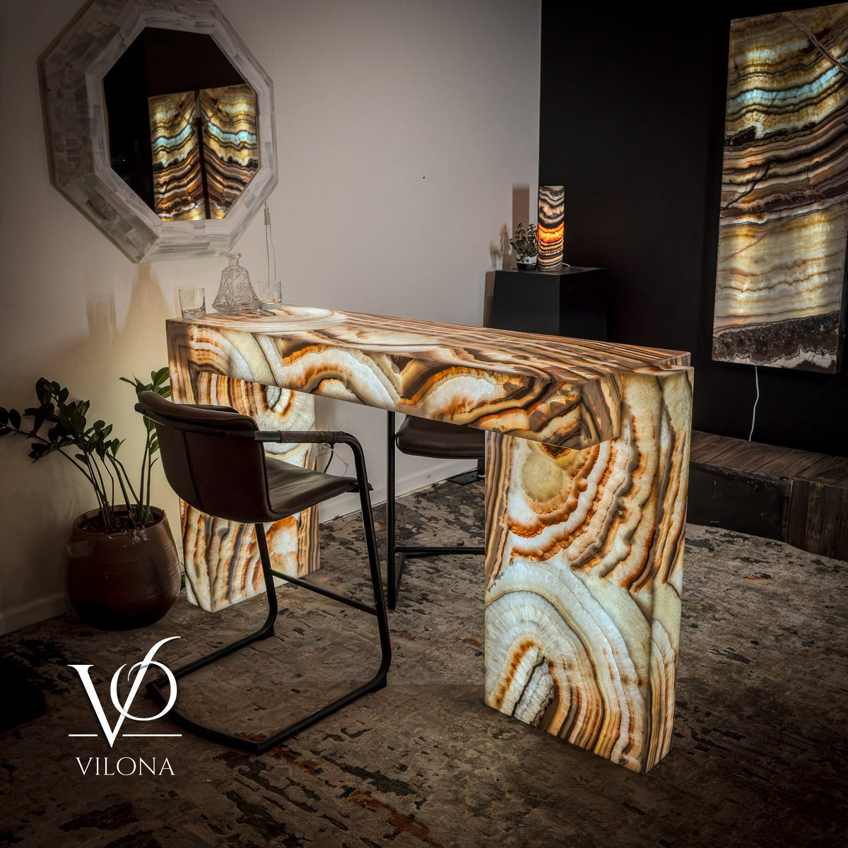 Sahara Onyx Table (Collectors Grade)