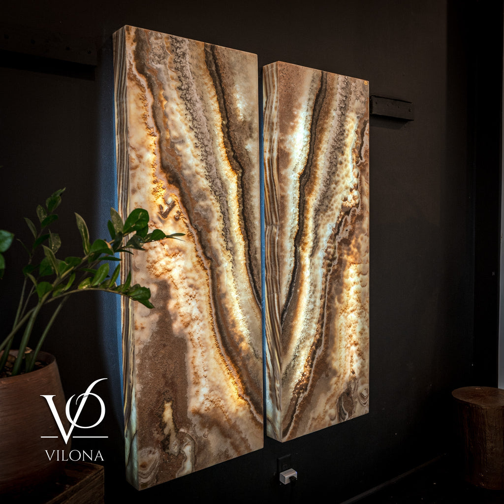 Sahara Onyx Wall Panels (Set #7)