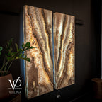 Sahara Onyx Wall Panels (Set #7)