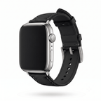 Sailcloth Band – For Apple Watch - Black with Gray