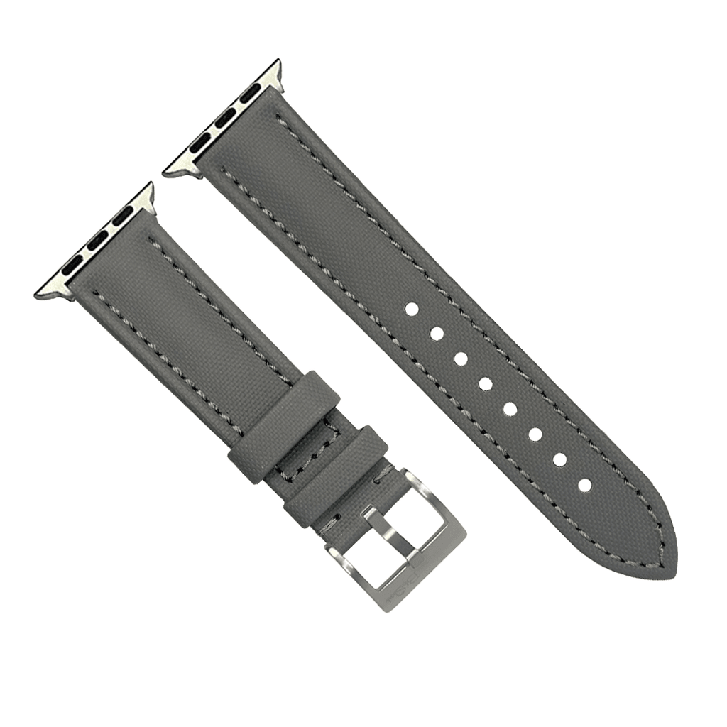 Sailcloth Band – For Apple Watch - Gray